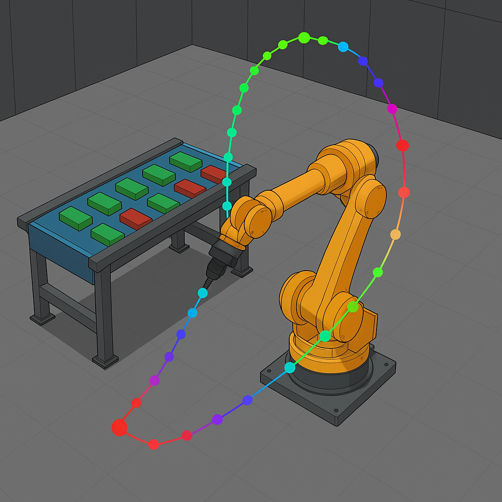 Suzuka22の本業である産業ロボットのシミュレーターの意義について説明します